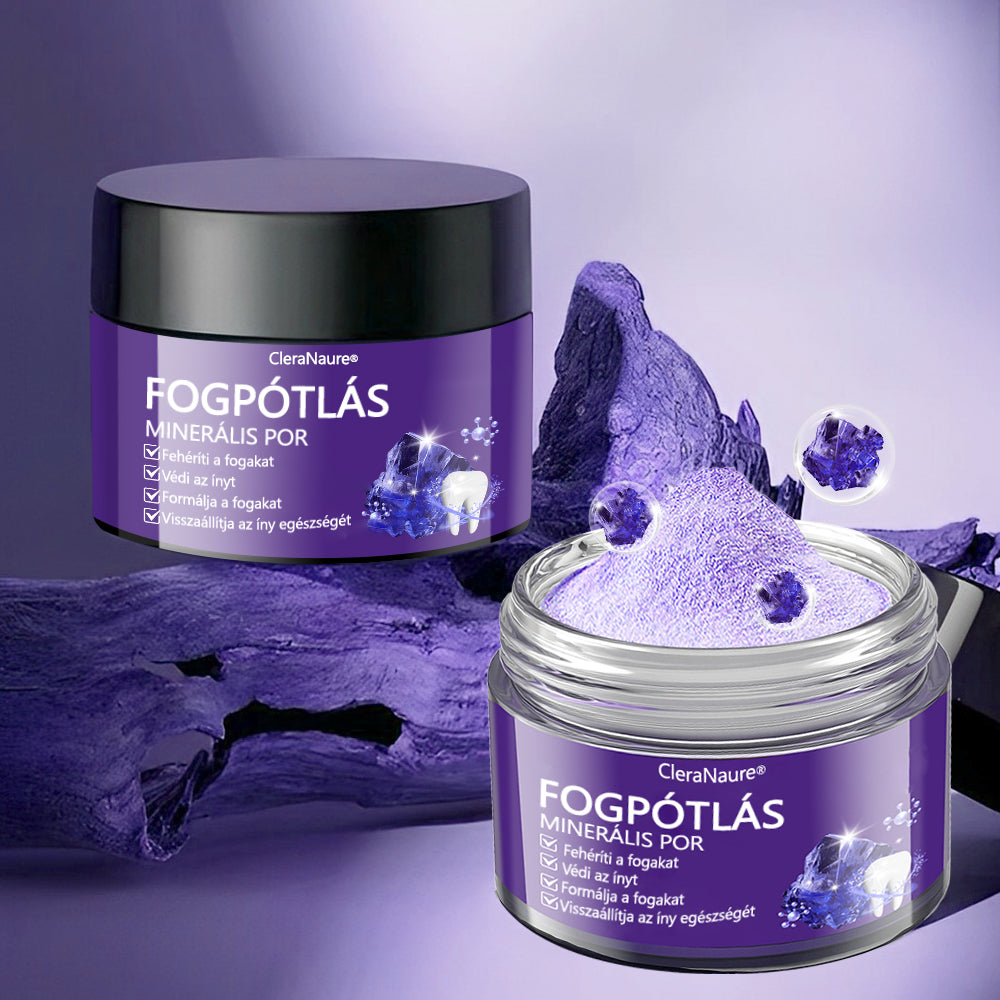 🦷🦷CleraNature® Fogak Helyreállító Ásványi Por
