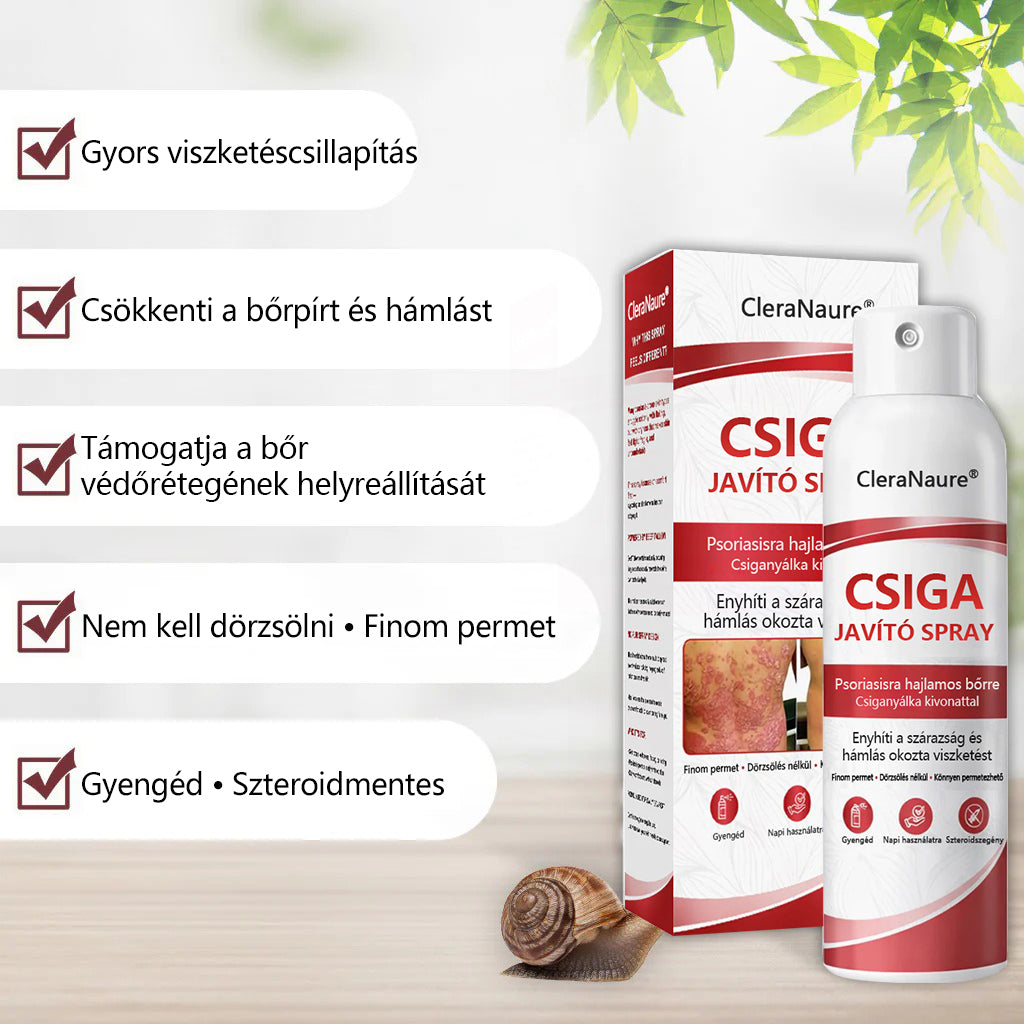 CleraNature® Bálnazsír Spray Viszkető, Hámló Psoriasisra Hajlamos Bőrre⭐⭐