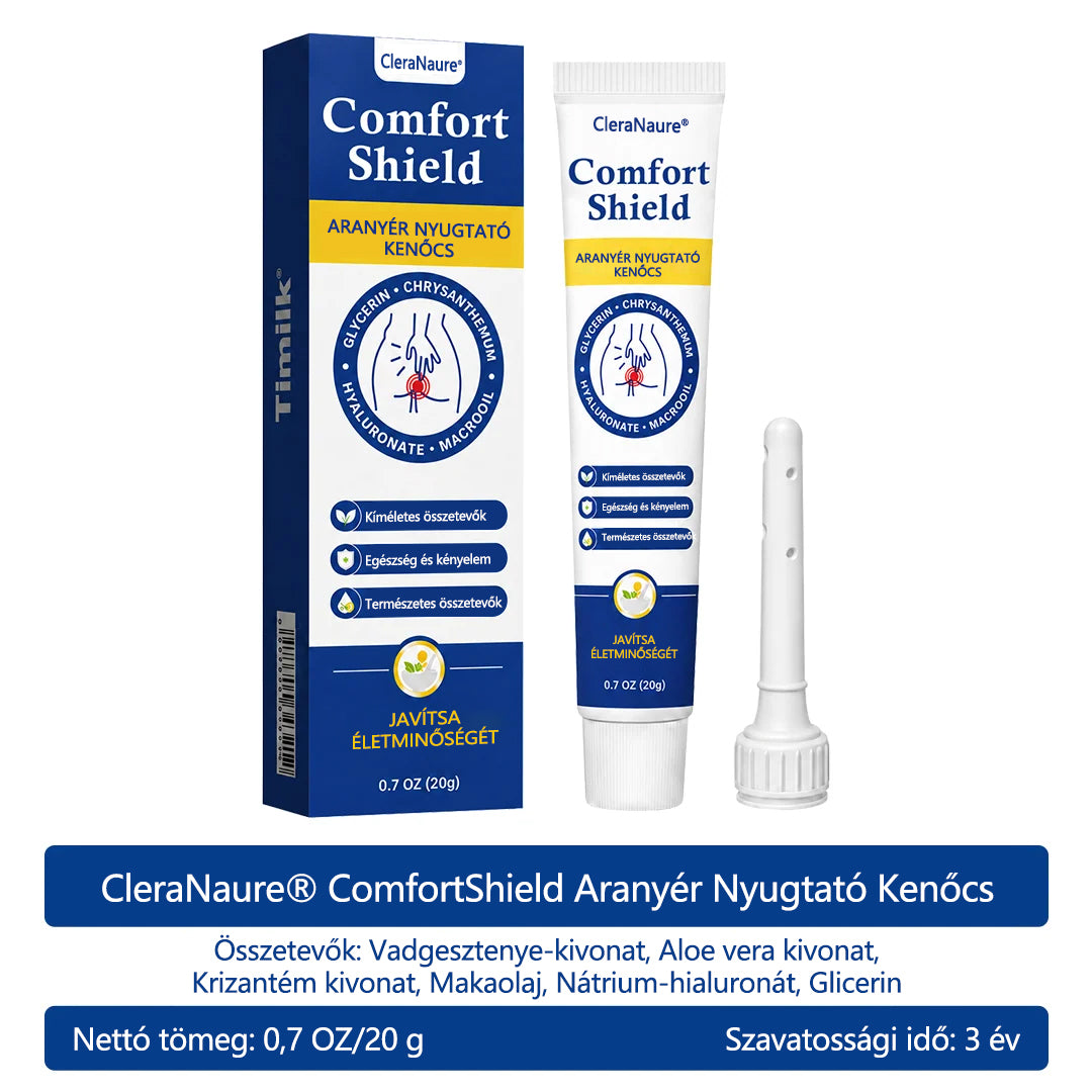 CleraNaure® ComfortShield Aranyér Nyugtató Kenőcs🔵