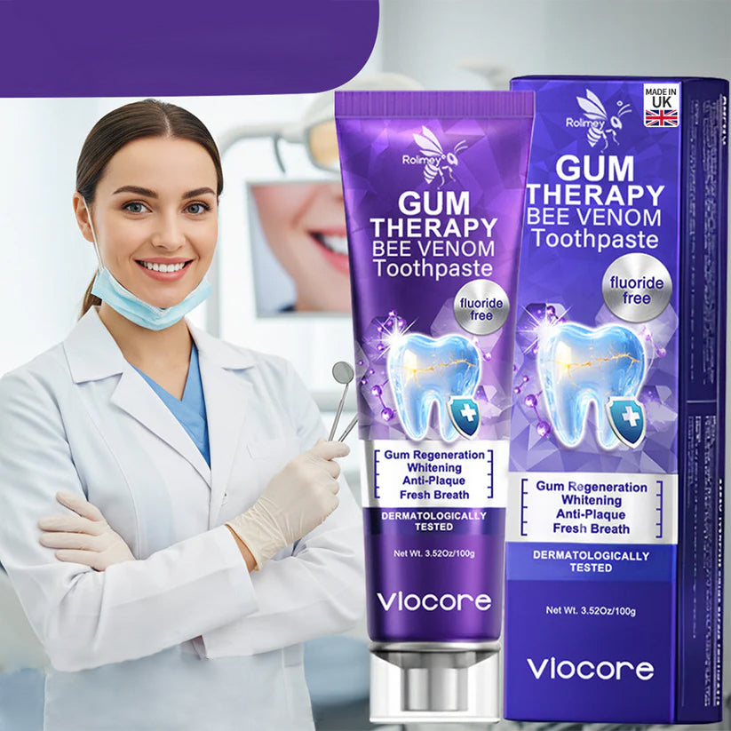 🌟Rolimey® VioCore Méhméreg Fogkezelő Fogkrém