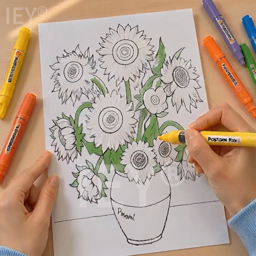 Spóroljon 50%-ot, ha még ma rendel 丨CleraNaure® 3D Relief Art Pen – Változtassa lapos rajzait megérinthető 3D művészetté🖌️🖍️