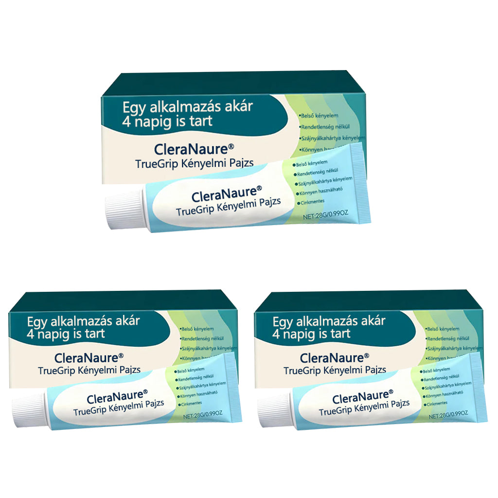 CleraNaure® TrueGrip 🔥 Egyél bármit újra 🏆 36 órás sziklaszilárd tartás