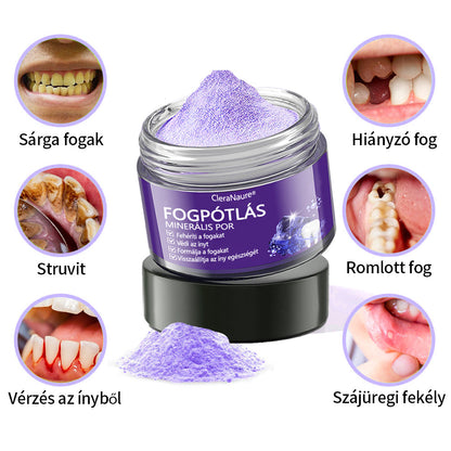 🦷🦷CleraNature® Fogak Helyreállító Ásványi Por