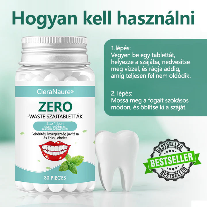 🌿CleraNaure® Zero-Waste szájtabletták