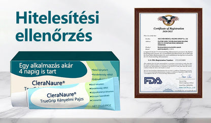 CleraNaure® TrueGrip 🔥 Egyél bármit újra 🏆 36 órás sziklaszilárd tartás
