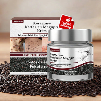 🧡Hivatalos áruház👨‍⚕️ CleraNaure® KeraErase - Kettős hatású bőrfiatalító krém 👨‍⚕️ (Kettős hatású fiatalítás – simítja a kiemelkedő dudorokat és lebontja a mélyen lerakódott keratint savak és irritáció nélkül)🌙🌙