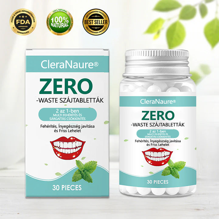 🌿CleraNaure® Zero-Waste szájtabletták
