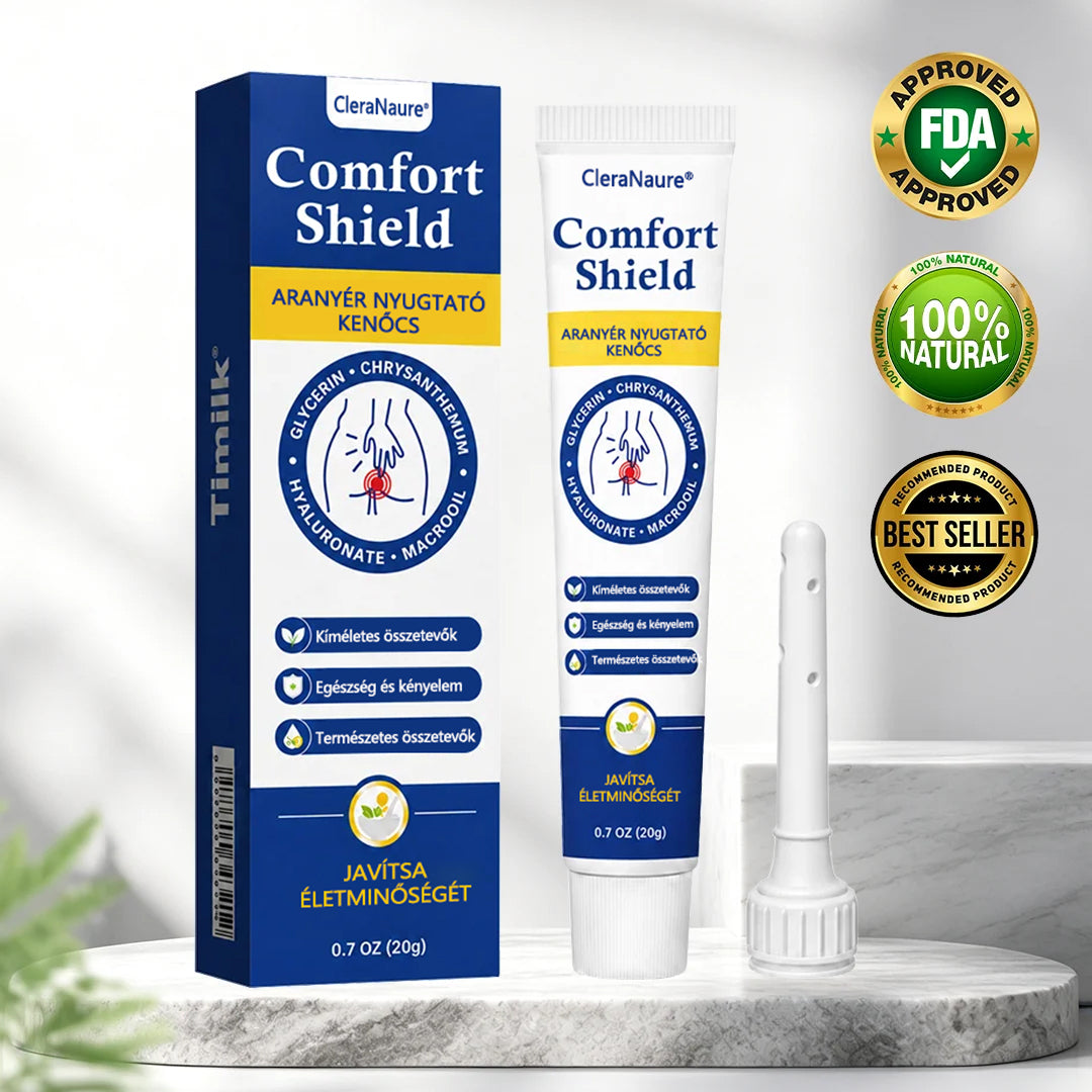 CleraNaure® ComfortShield Aranyér Nyugtató Kenőcs🔵