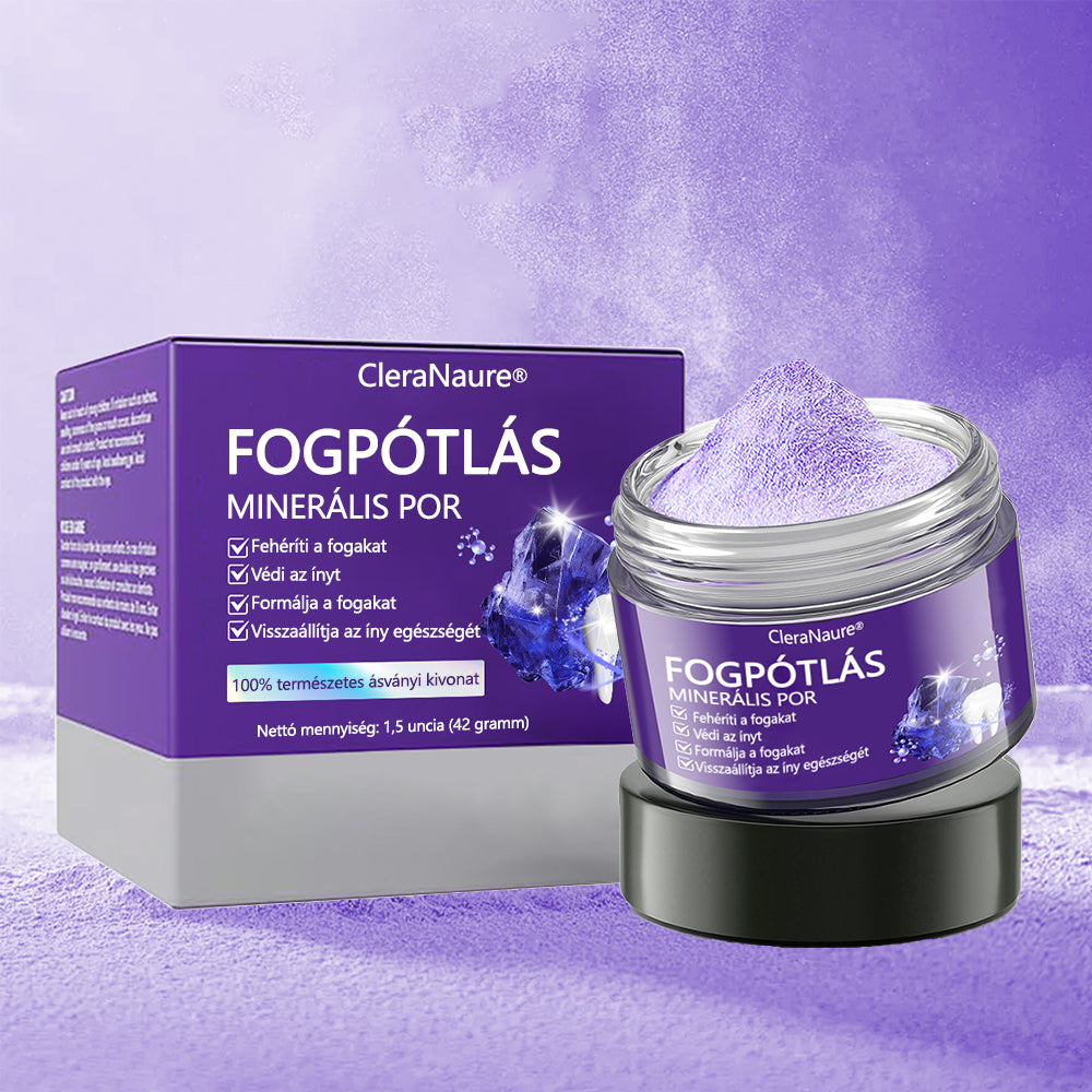 🦷🦷CleraNature® Fogak Helyreállító Ásványi Por