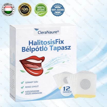 🔥CleraNaure® HalitosisFix Bélpótló Tapasz 🎉Speciális, korlátozott idejű kedvezmény