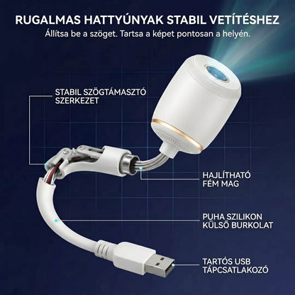 CleraNaure® NOVA LOOP HD intelligens 5D holografikus éjszakai projektorlámpa🌠
