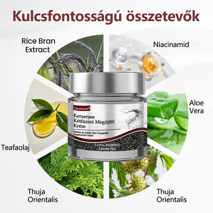 🧡Hivatalos áruház👨‍⚕️ CleraNaure® KeraErase - Kettős hatású bőrfiatalító krém 👨‍⚕️ (Kettős hatású fiatalítás – simítja a kiemelkedő dudorokat és lebontja a mélyen lerakódott keratint savak és irritáció nélkül)🌙🌙