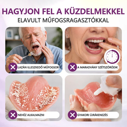 CleraNaure® DentuSeal 5D fejlett műfogsorrögzítő és párnázó ragasztó💜