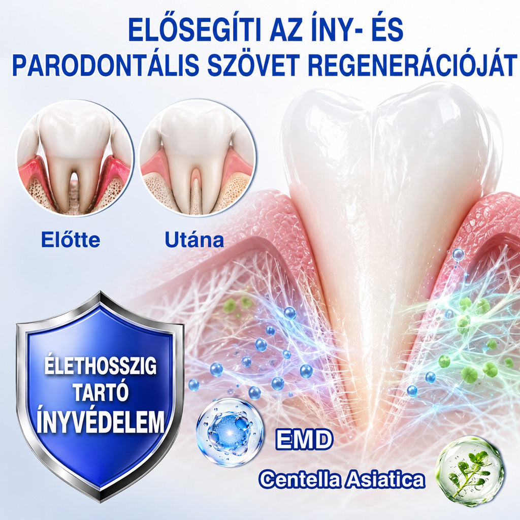 CleraNaure®💎 GumRevive – fejlett gél az íny és a fogágy ápolására🇭🇺👨‍⚕️