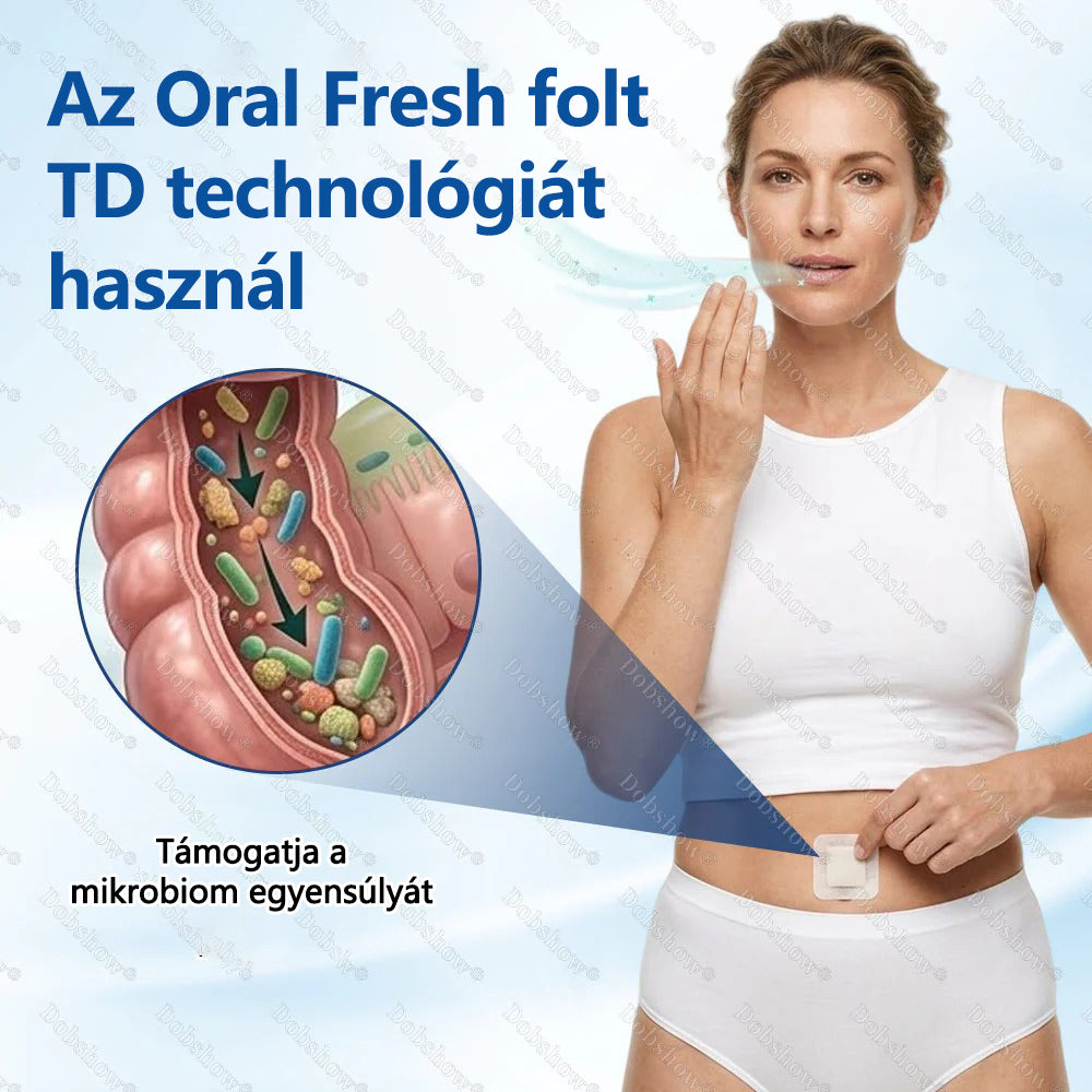 🔥CleraNaure® HalitosisFix Bélpótló Tapasz 🎉Speciális, korlátozott idejű kedvezmény