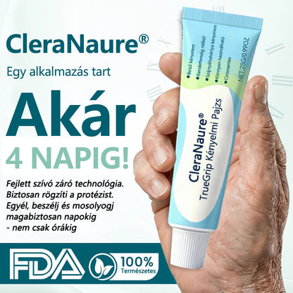 CleraNaure® TrueGrip 🔥 Egyél bármit újra 🏆 36 órás sziklaszilárd tartás