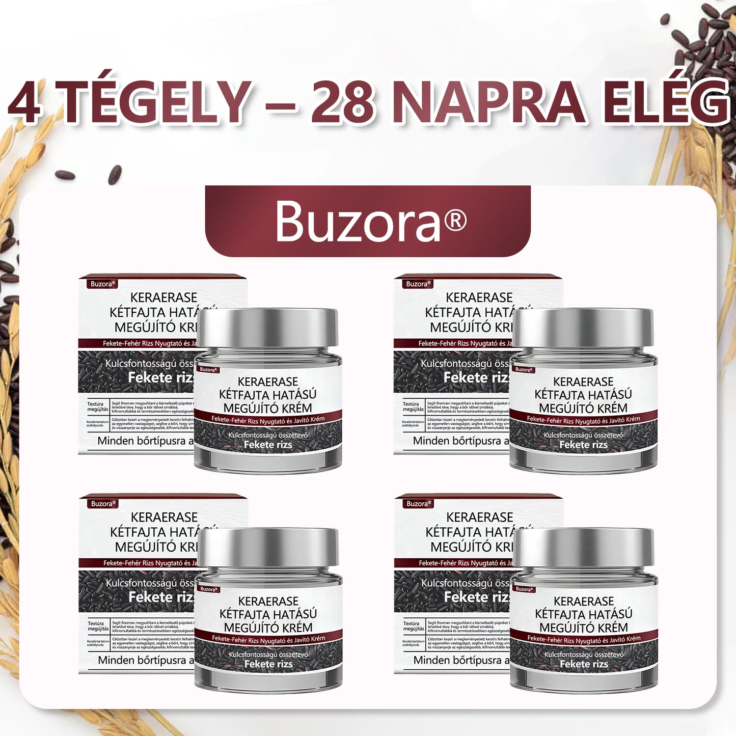 Buzora® kettős hatású megújító krém🎁✨