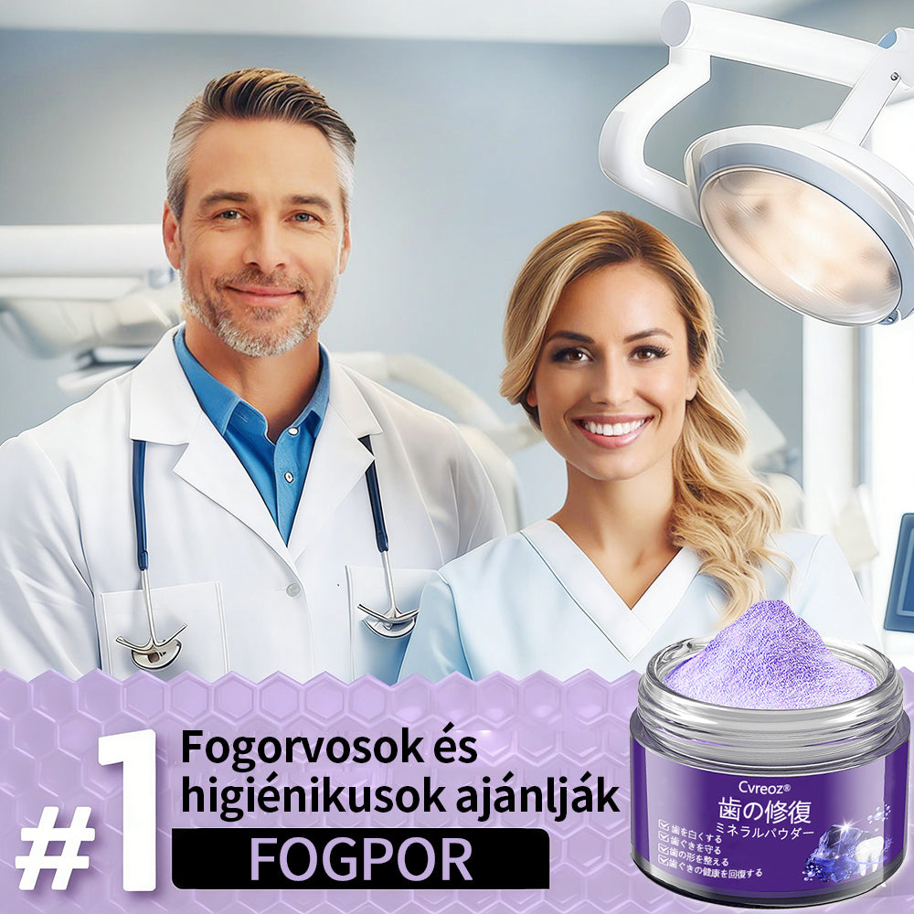 🦷🦷CleraNature® Fogak Helyreállító Ásványi Por