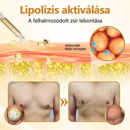 🔥 FÉRFI MELLFORMÁZÓ FRISSÍTÉS💪 CleraNaure® VenomDefine Pro Mellformázó Olaj 🐝 Napi Méhméreg Támogatás a Feszesebb, Jobban Formázott Mellért