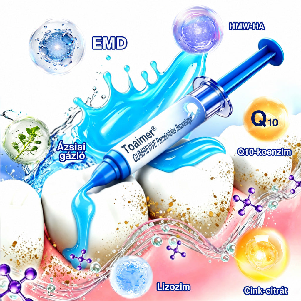 CleraNaure®💎 GumRevive – fejlett gél az íny és a fogágy ápolására🇭🇺👨‍⚕️