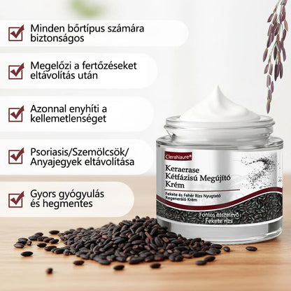 🧡Hivatalos áruház👨‍⚕️ CleraNaure® KeraErase - Kettős hatású bőrfiatalító krém 👨‍⚕️ (Kettős hatású fiatalítás – simítja a kiemelkedő dudorokat és lebontja a mélyen lerakódott keratint savak és irritáció nélkül)🌙🌙