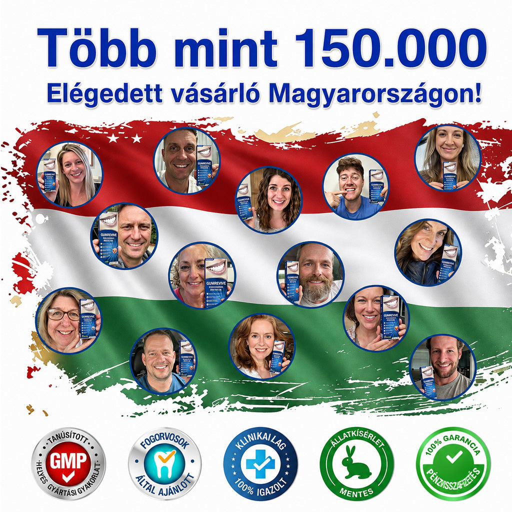 CleraNaure®💎 GumRevive – fejlett gél az íny és a fogágy ápolására🇭🇺👨‍⚕️