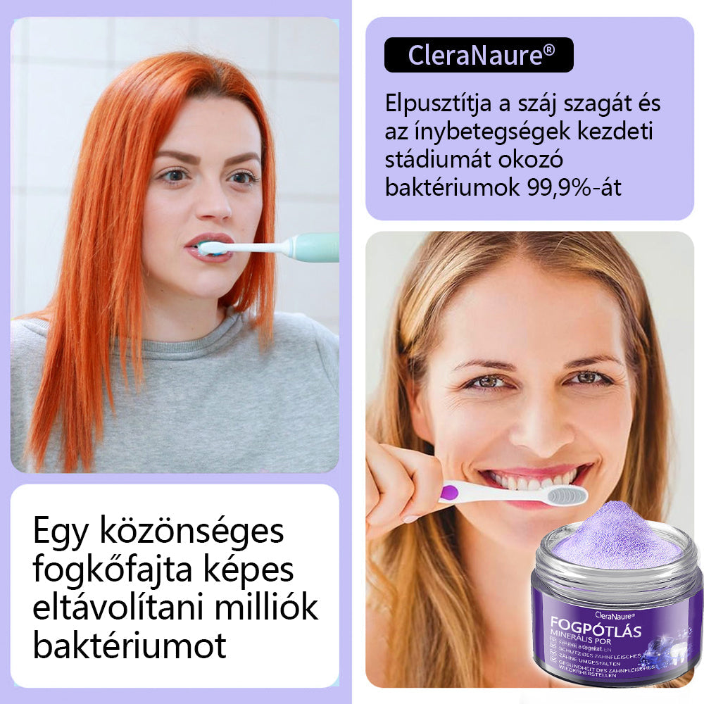 🦷🦷CleraNature® Fogak Helyreállító Ásványi Por